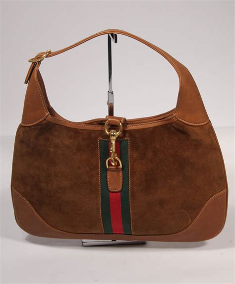 gucci brown and black handbag|gucci brown suede hobo bag.